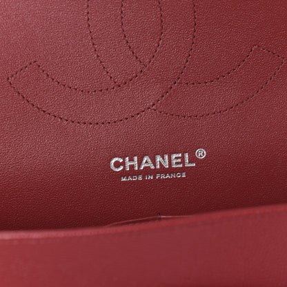 Chanel Caviar Quilted Jumbo Double Flap Red 8 of 10