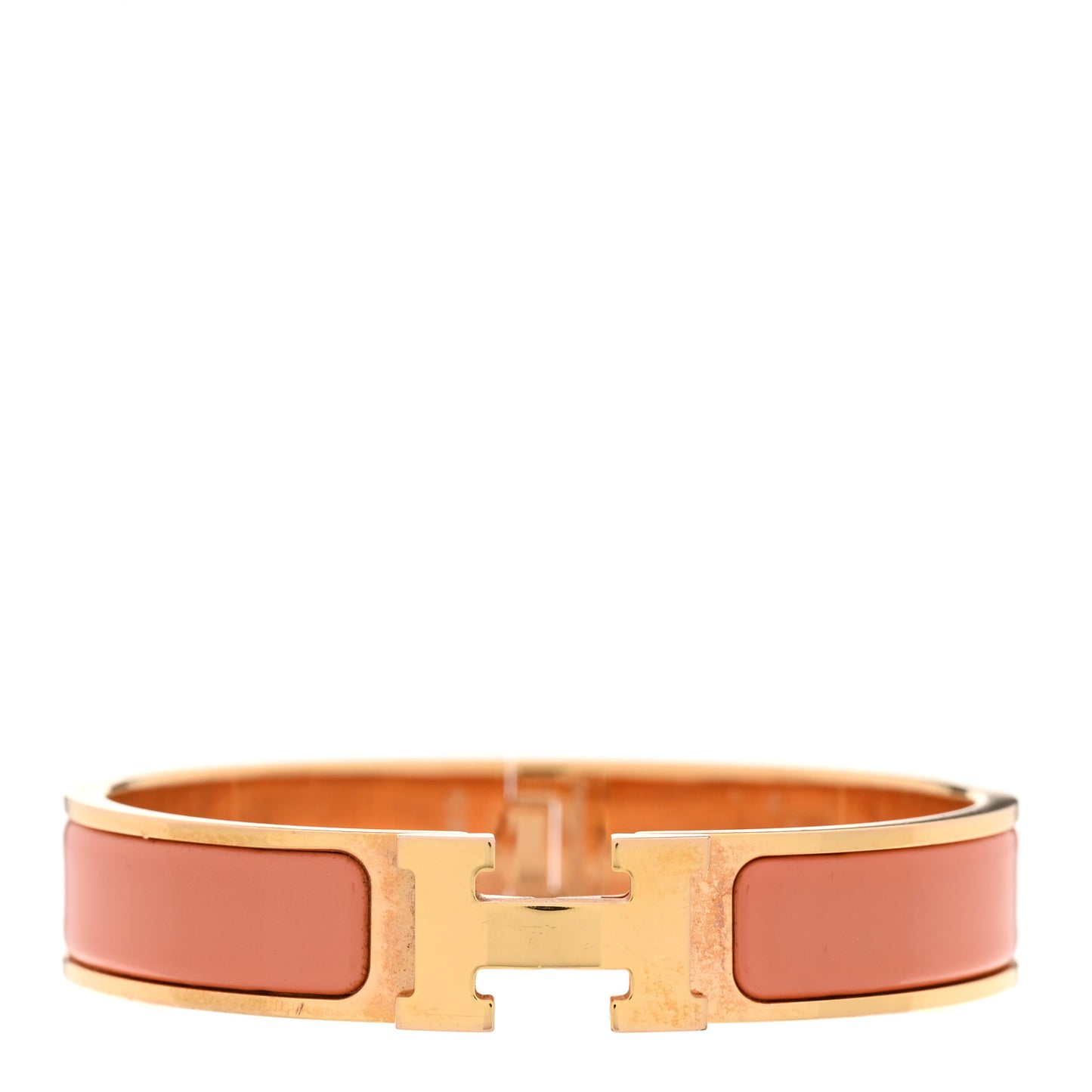 Enamel Narrow Clic Clac H Bracelet PM Mango