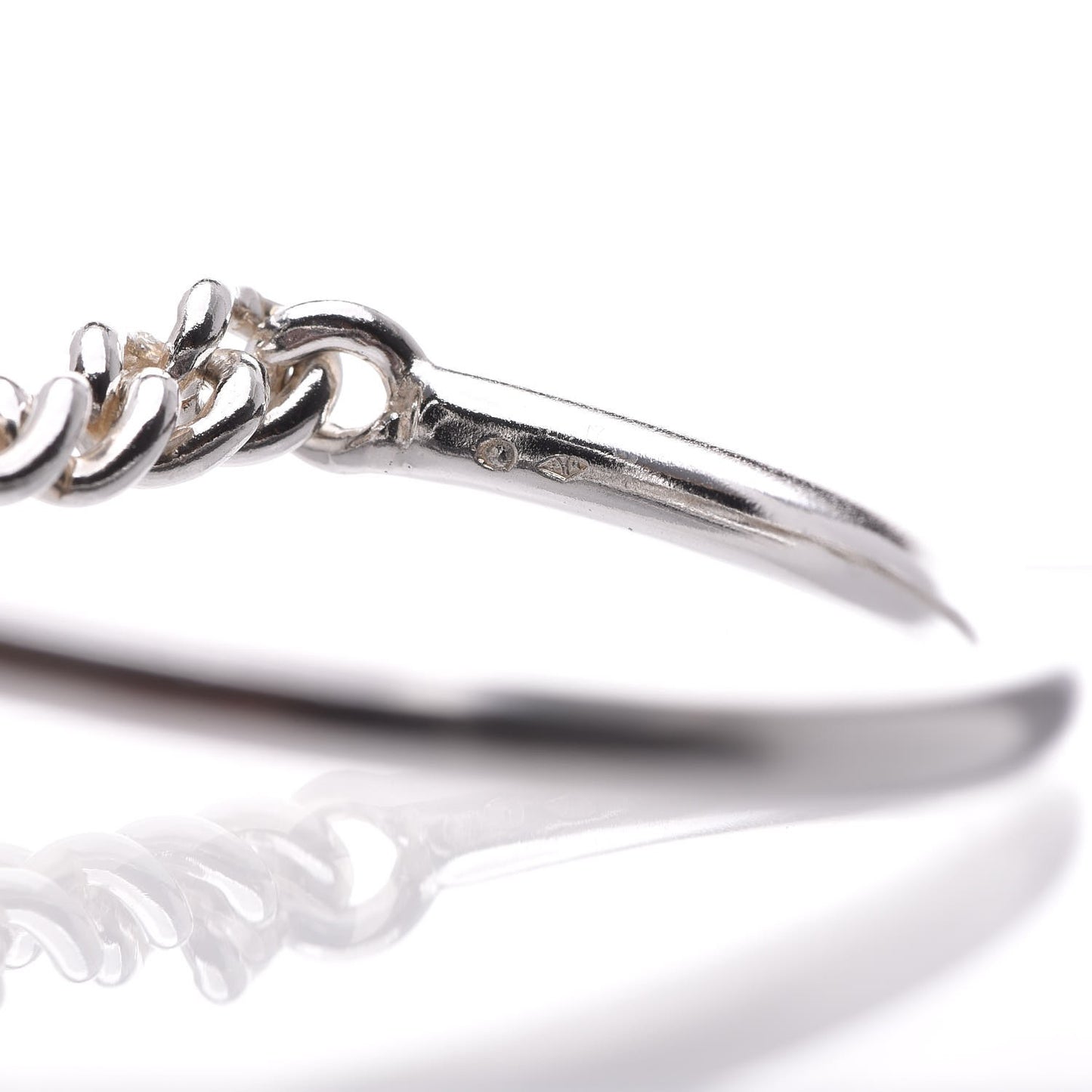 Sterling Silver Croisette Bracelet LG