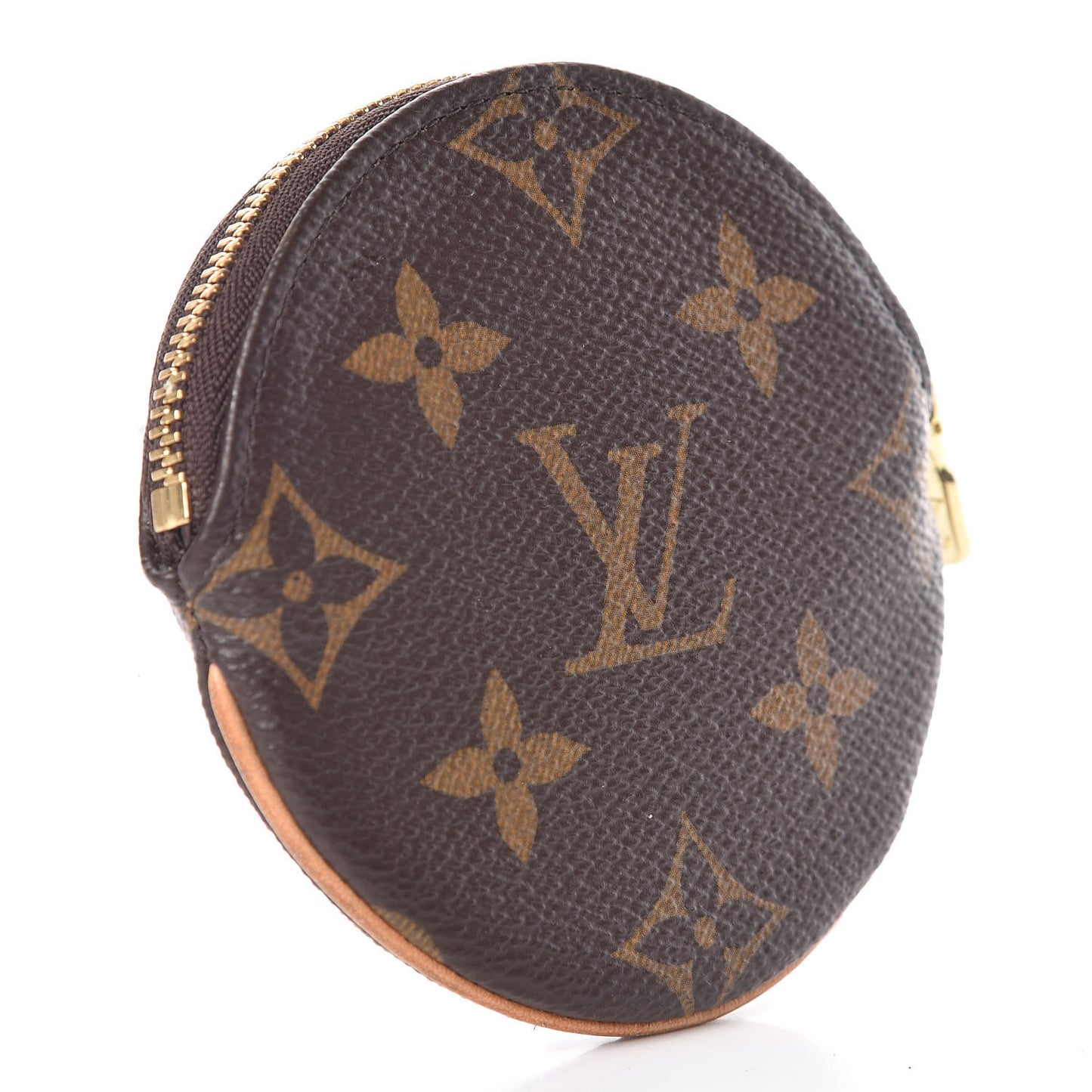 Monogram Round Coin Purse