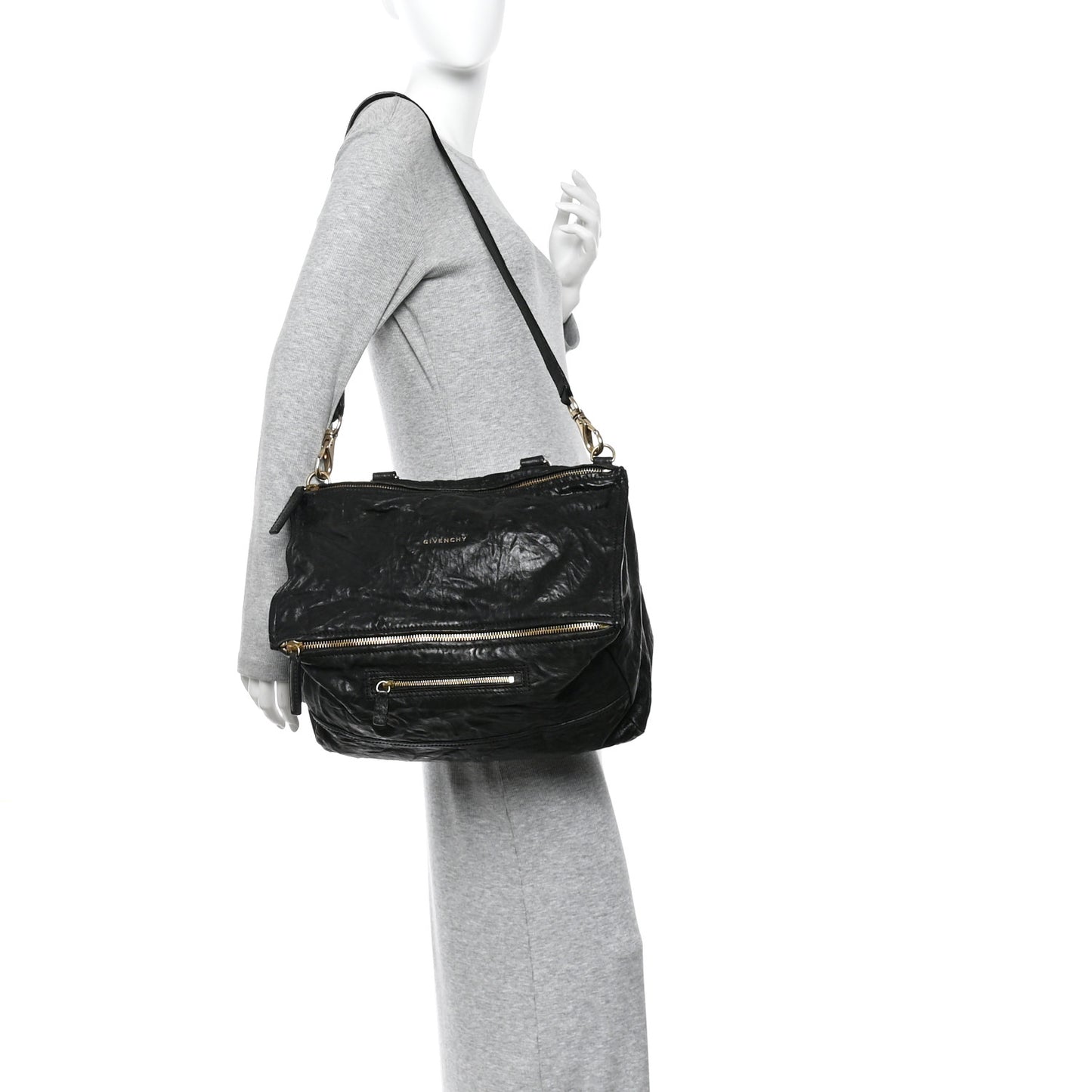 Tumbled Sheepskin Large Pandora Black