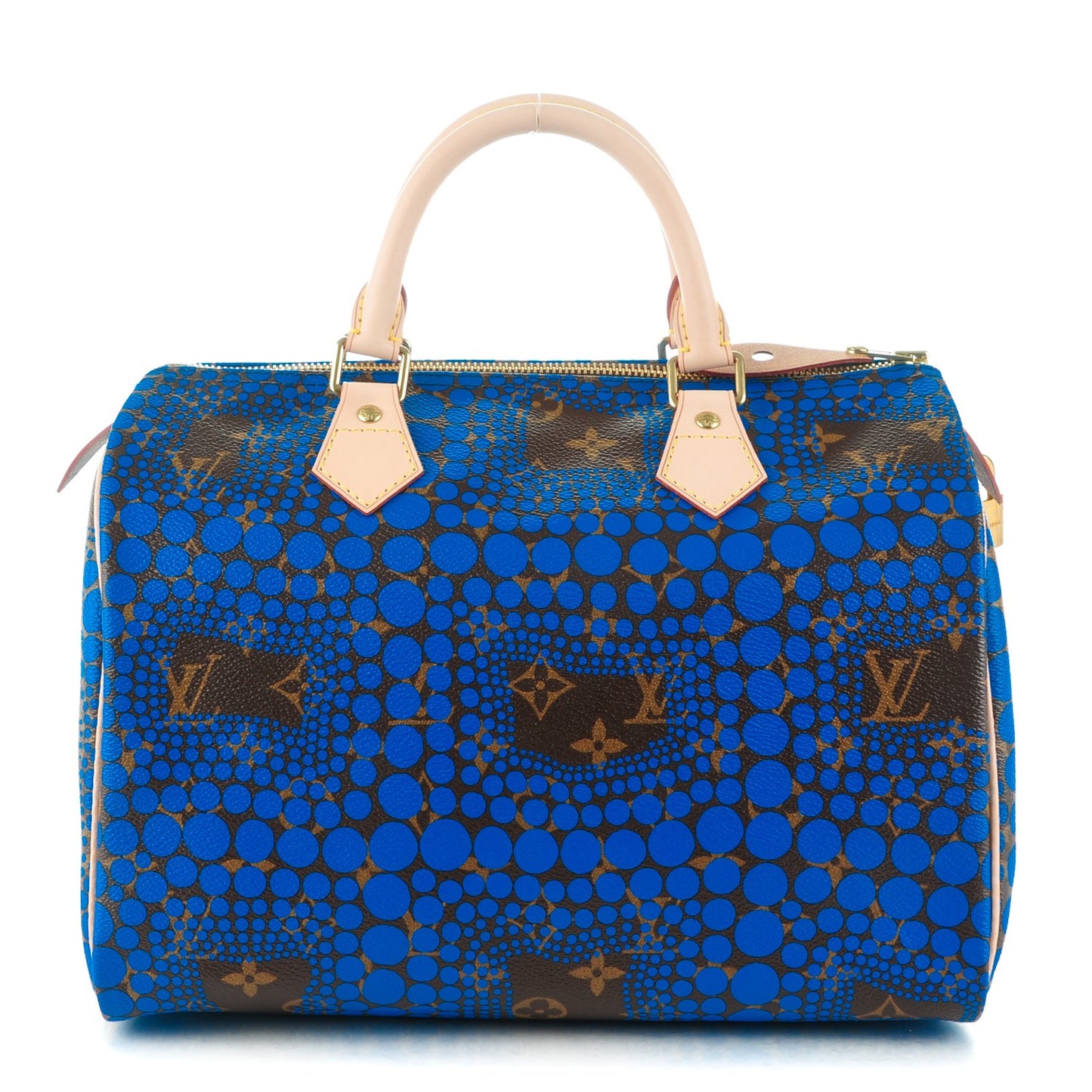 Monogram Kusama Town Speedy 30 Blue
