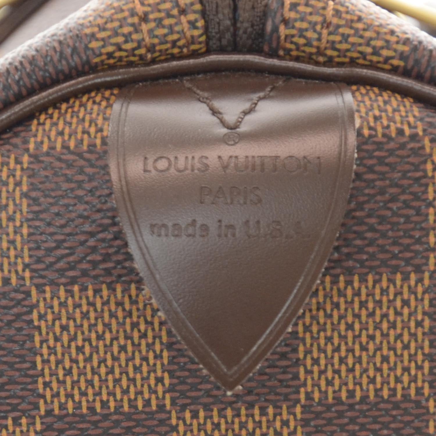 Louis Vuitton Damier Ebene Speedy 30 4 of 6