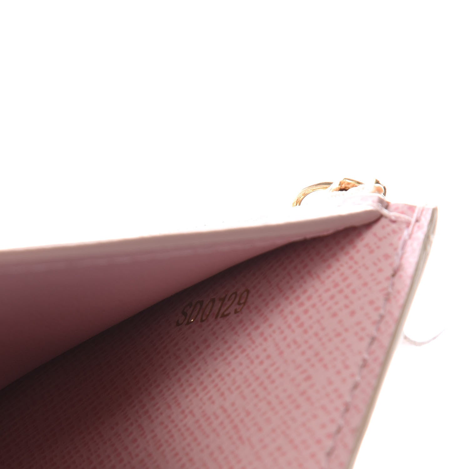 Louis Vuitton Damier Azur Victorine Wallet Rose Ballerine 6 of 8