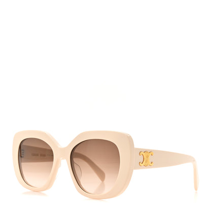 Celine Acetate Triomphe 01 Sunglasses CL 40226U White 1 of 7