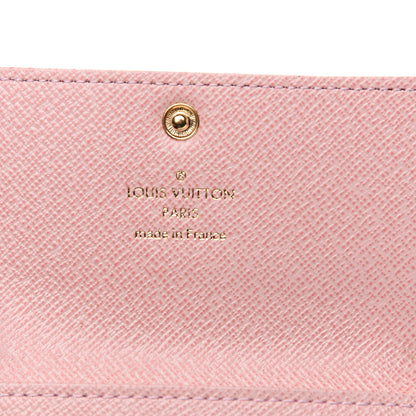 Louis Vuitton Damier Ebene Multicles 6 Key Holder Rose Ballerine 5 of 6