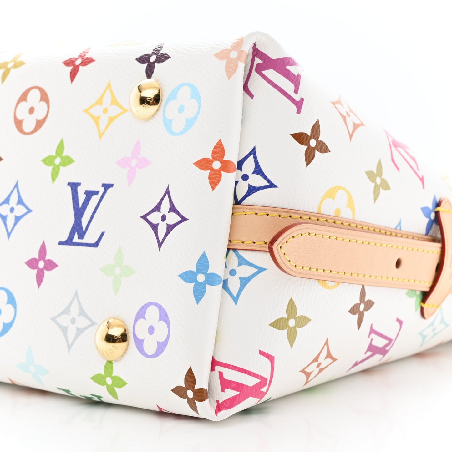 LV X TM Monogram Multicolor CarryAll PM White