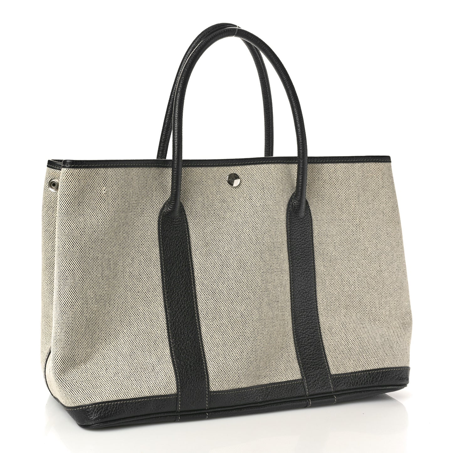 Toile Buffle Skipper Garden Party 36 MM Tote Black