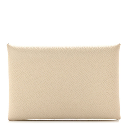 Hermes Epsom Calvi Card Case Craie 1 of 7