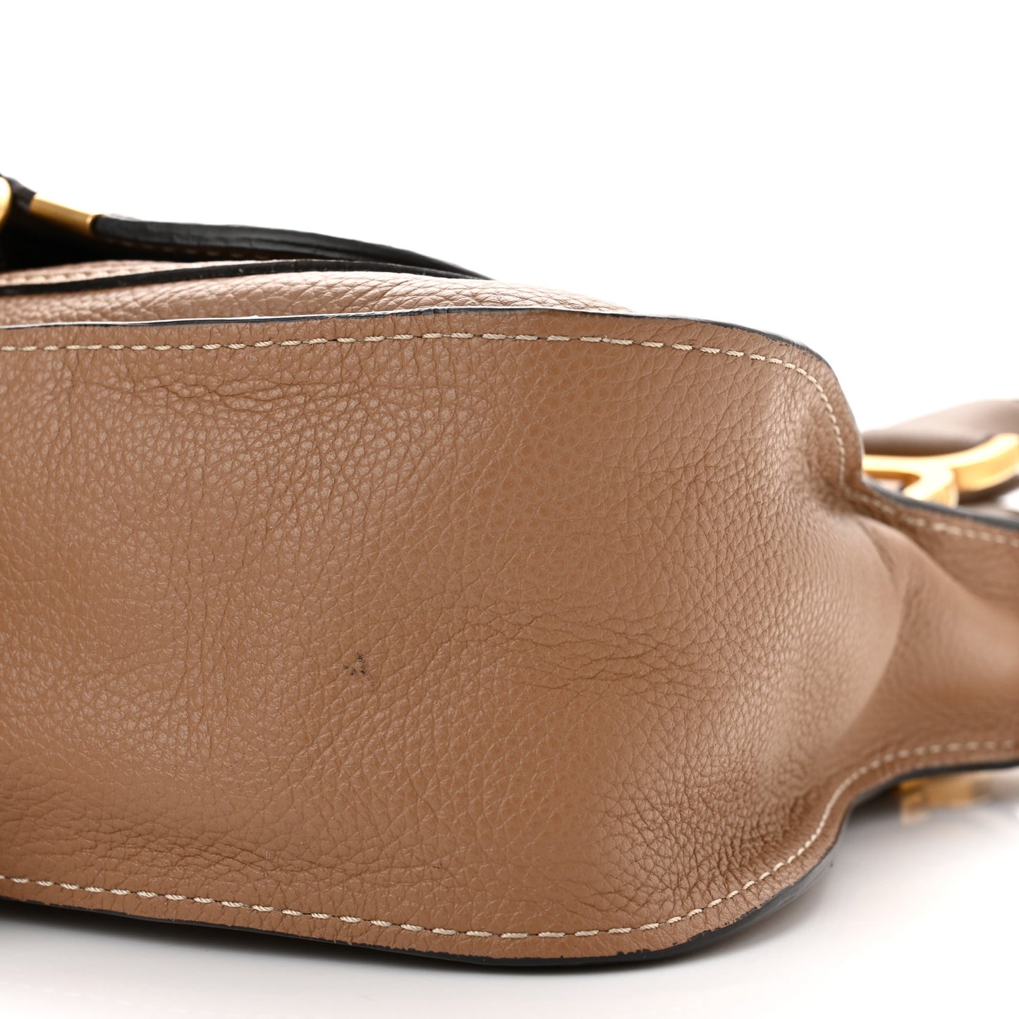 Calfskin Small Marcie Satchel Nut