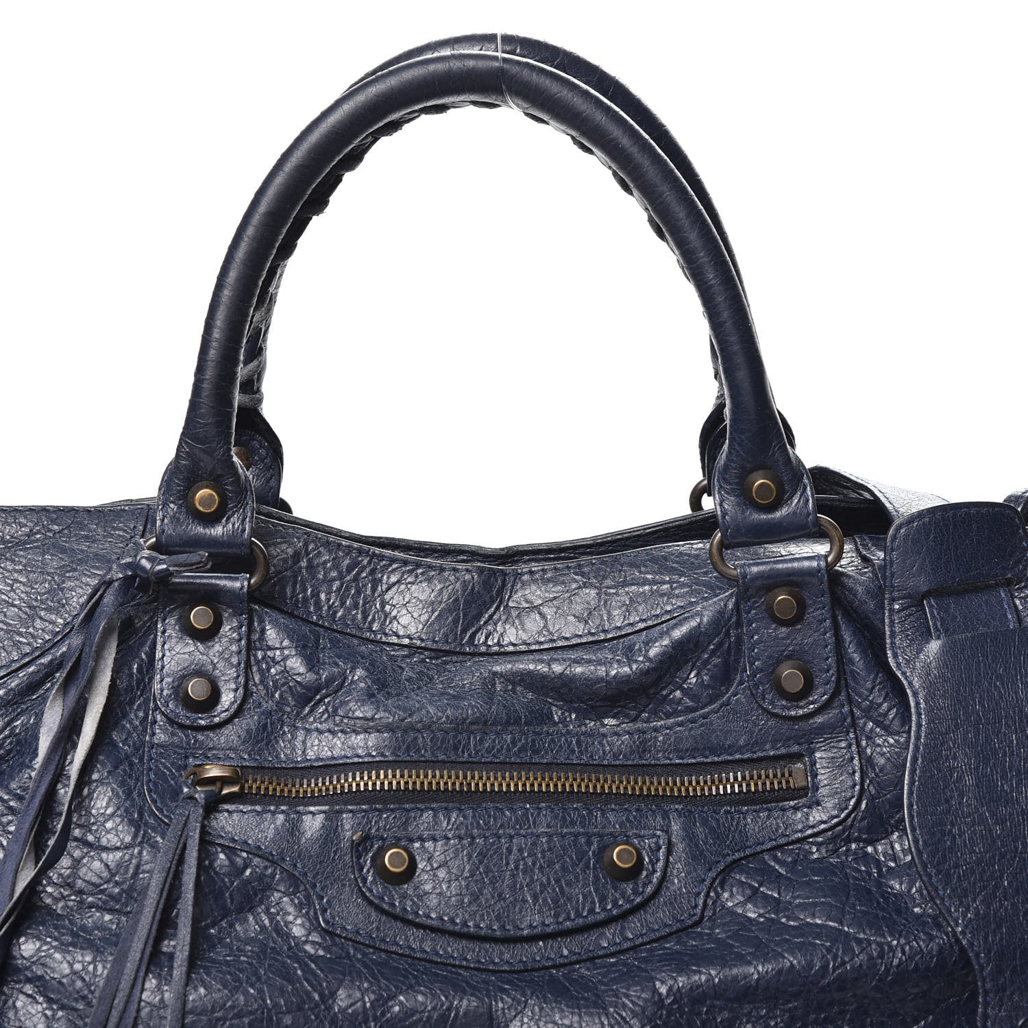 Balenciaga Agneau Classic Hardware Velo Bleu Obscur 10 of 10