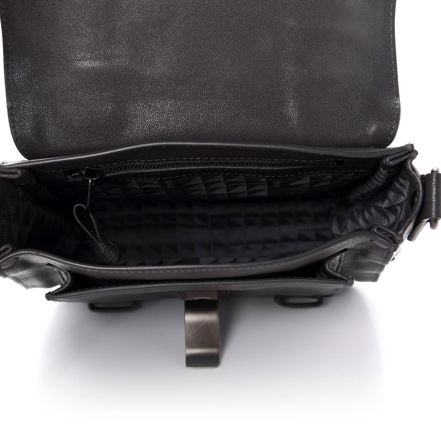 Proenza Schouler Lambskin PS1 Mini Pouch Messenger Heather Grey 4 of 13