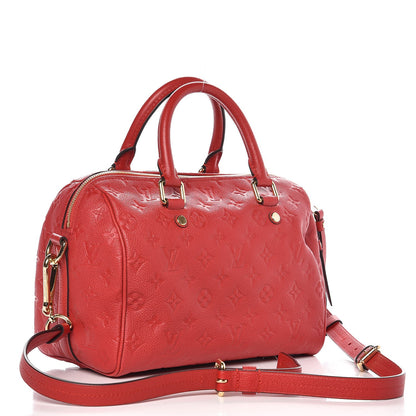 Louis Vuitton Empreinte Speedy Bandouliere 25 Cherry 3 of 7