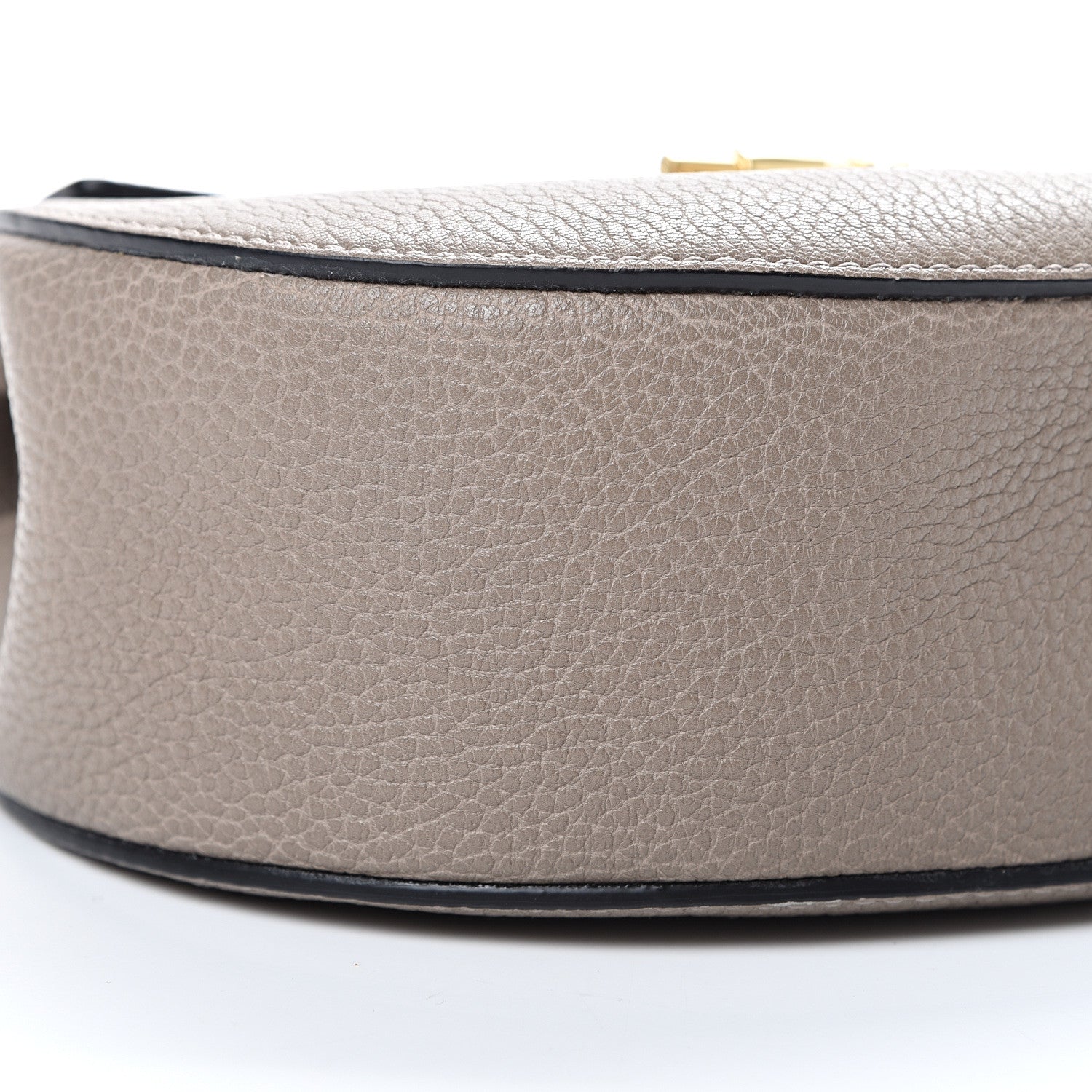 Chloe Grained Lambskin Drew Shoulder Bag Motty Grey 8 of 10