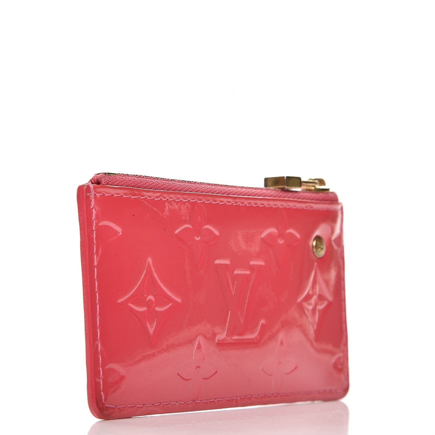 Louis Vuitton Vernis Key Pouch Framboise 3 of 8