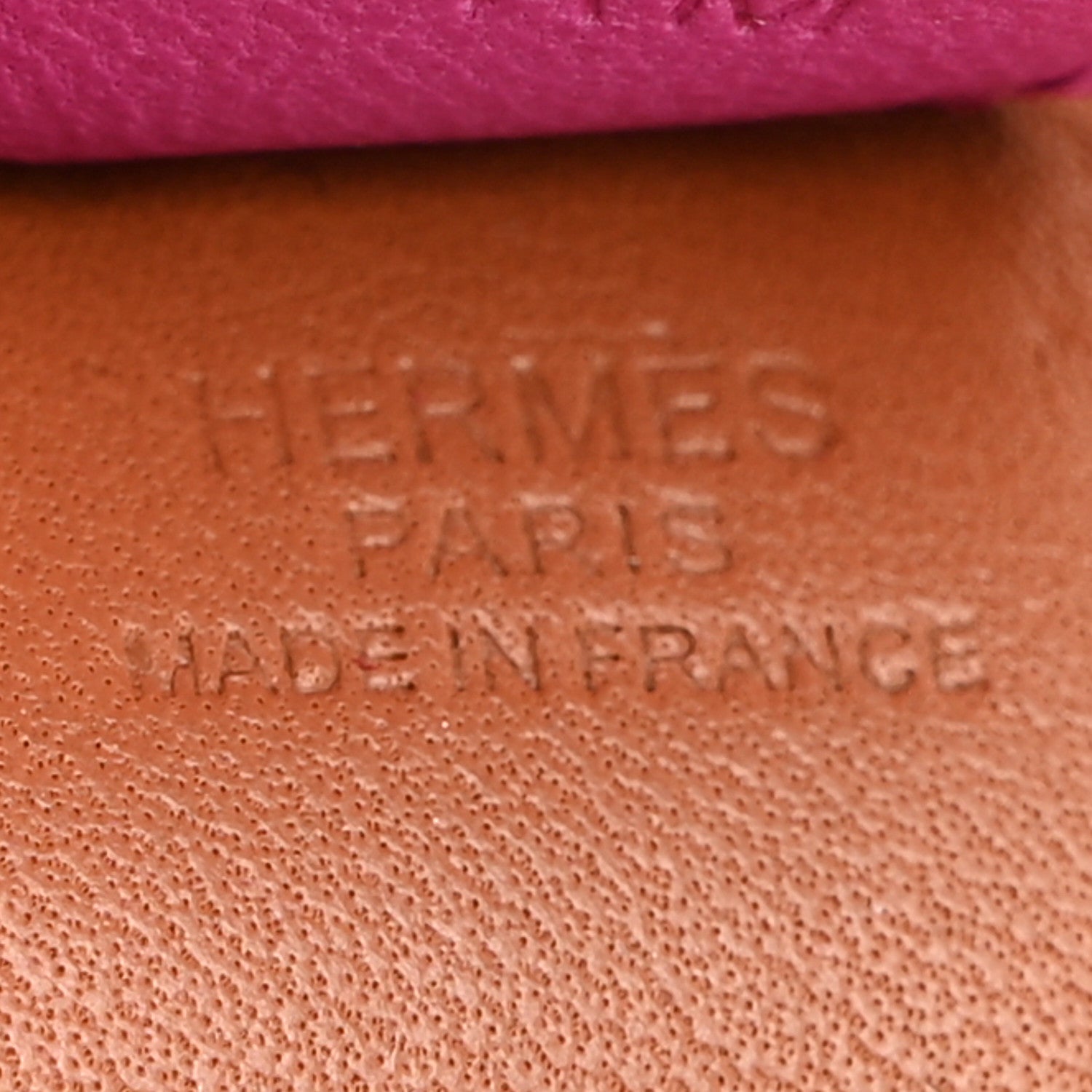 Hermes Milo Lambskin Grigri Rodeo Horse Bag Charm PM Gold Rubis Rose Poupre 3 of 5