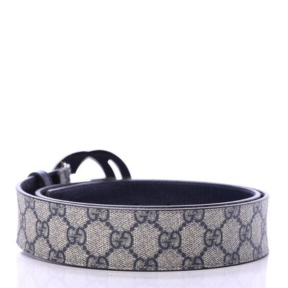 Gucci GG Plus Monogram Interlocking G Belt 95 38 Navy 3 of 6