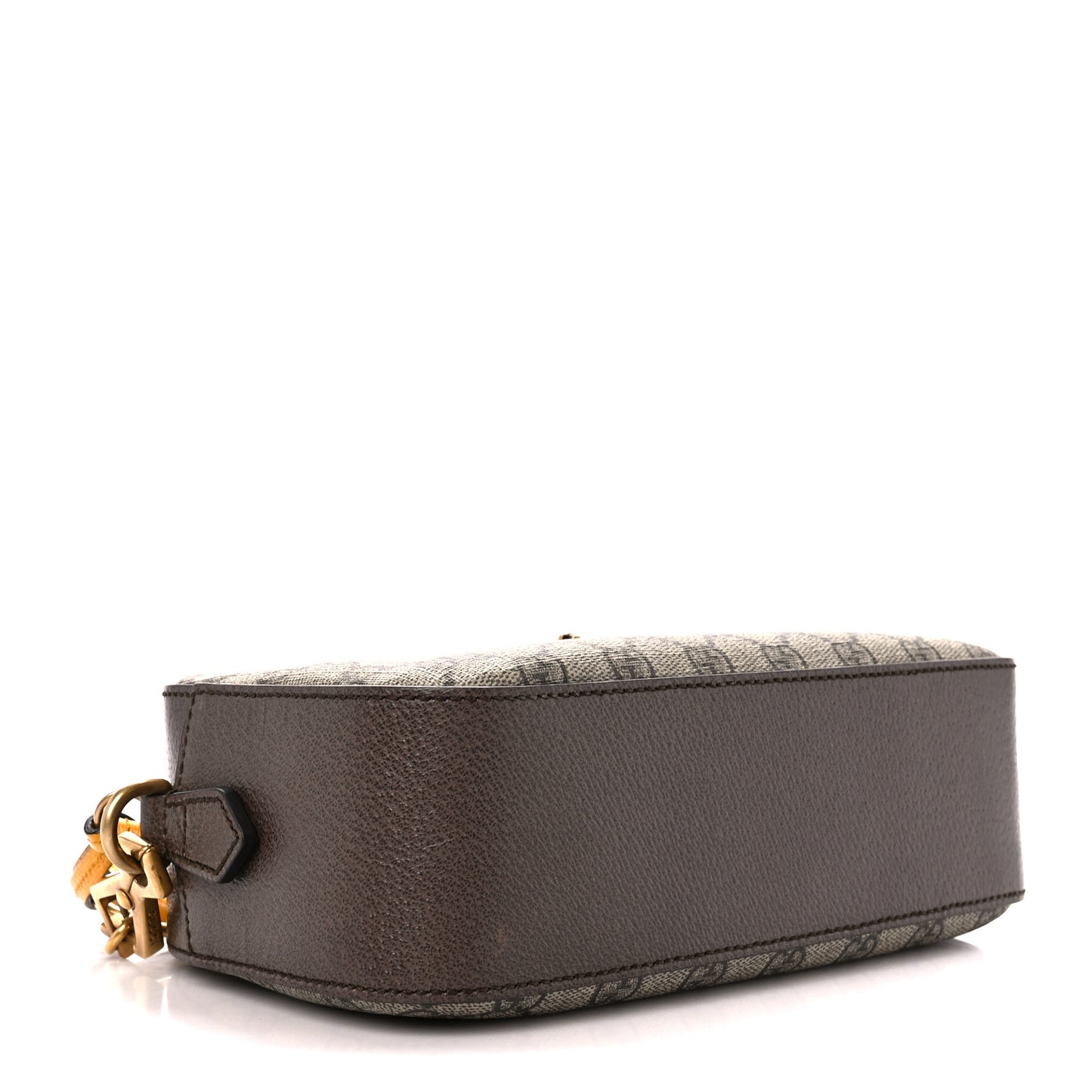 GG Supreme Monogram Web Neo Vintage Shoulder Bag Beige New Acero Crop