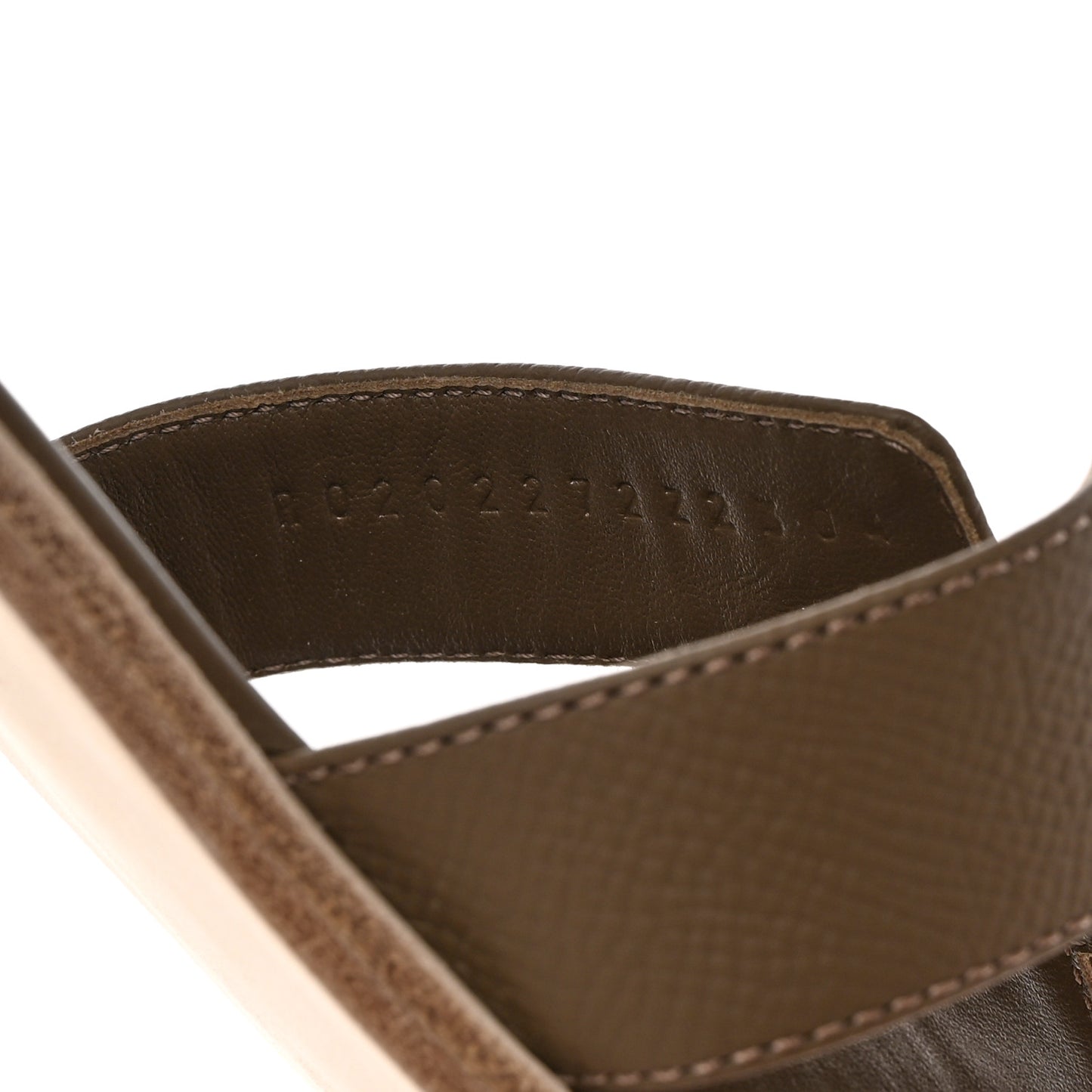 Epsom Oran Sandals 39.5 Etoupe
