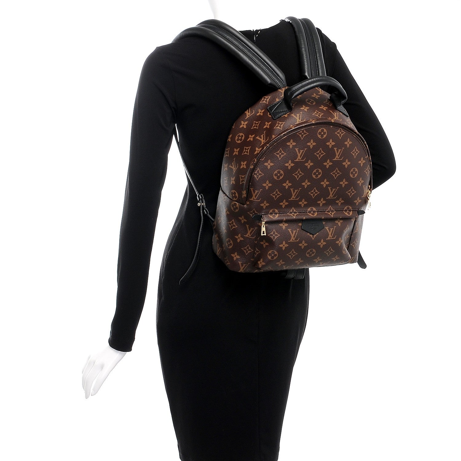 Louis Vuitton Monogram Palm Springs Backpack MM 2 of 7