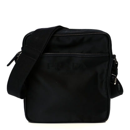 Prada Re-Nylon Saffiano Pocket Messenger Black 1 of 11