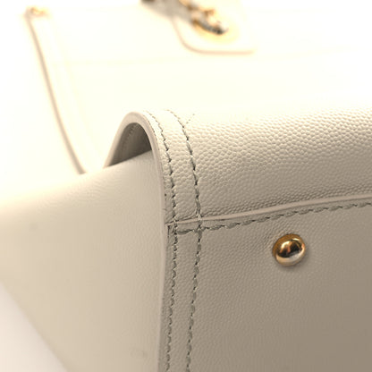 Chanel Caviar Small Studded Deauville Tote Ivory 11 of 16