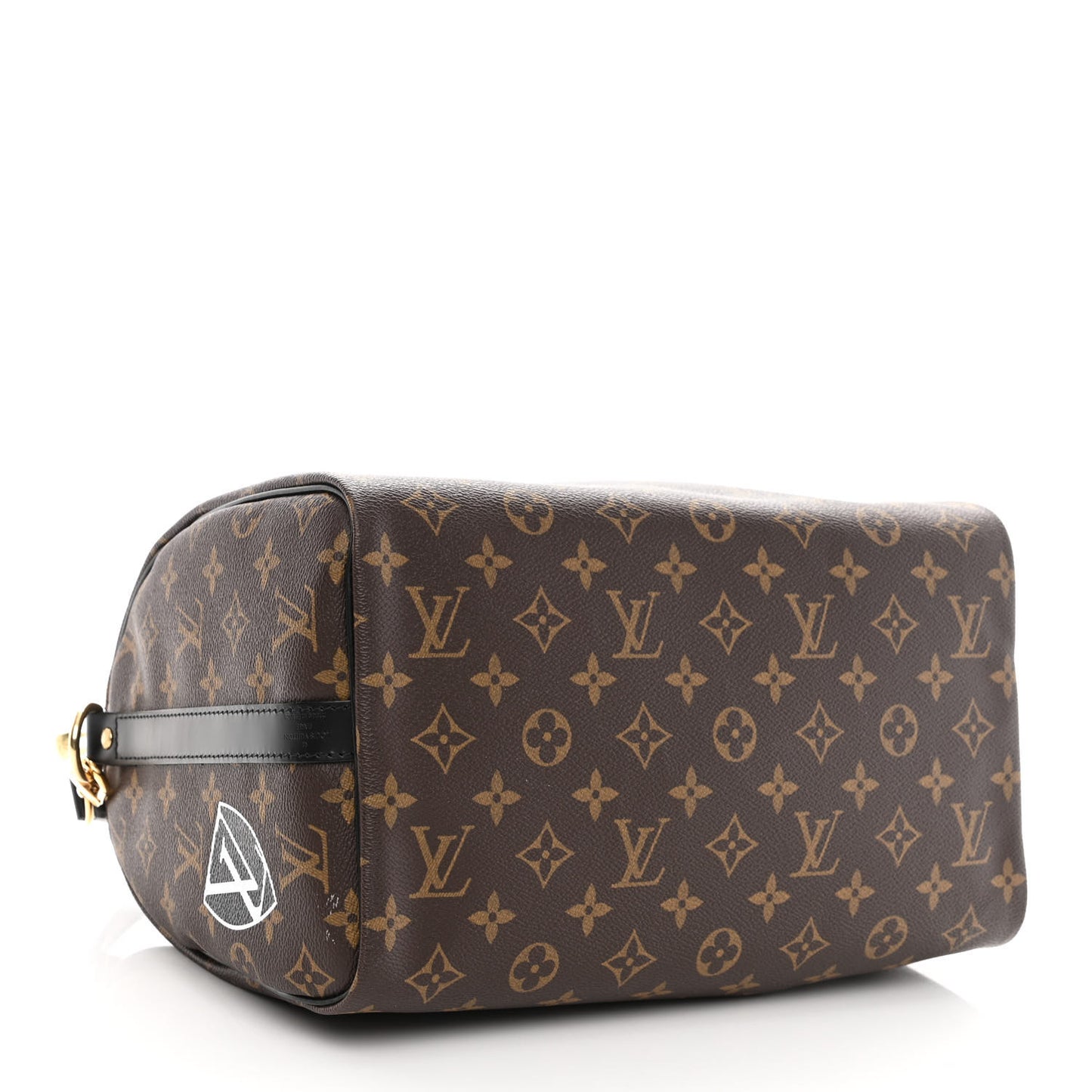 Monogram My World Tour Speedy Bandouliere 30 Black