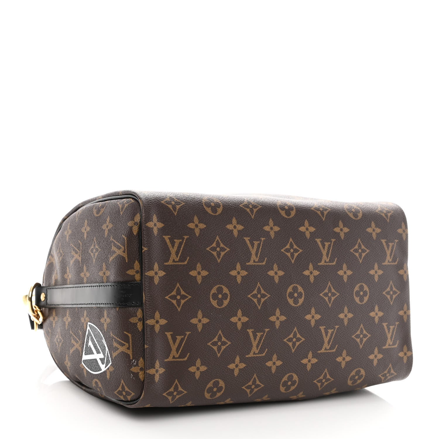 Louis Vuitton Monogram My World Tour Speedy Bandouliere 30 Black 4 of 12