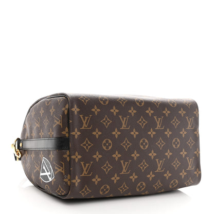 Louis Vuitton Monogram My World Tour Speedy Bandouliere 30 Black 4 of 12