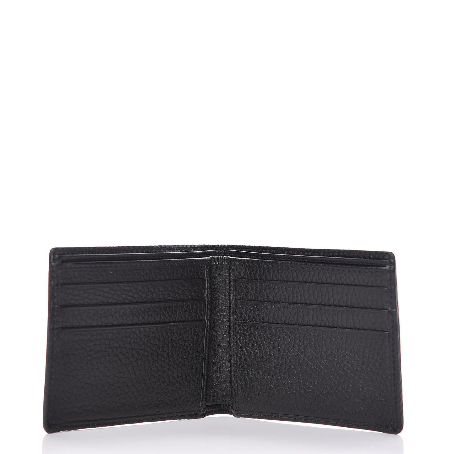 Monogram Mens Bi-Fold Wallet Black
