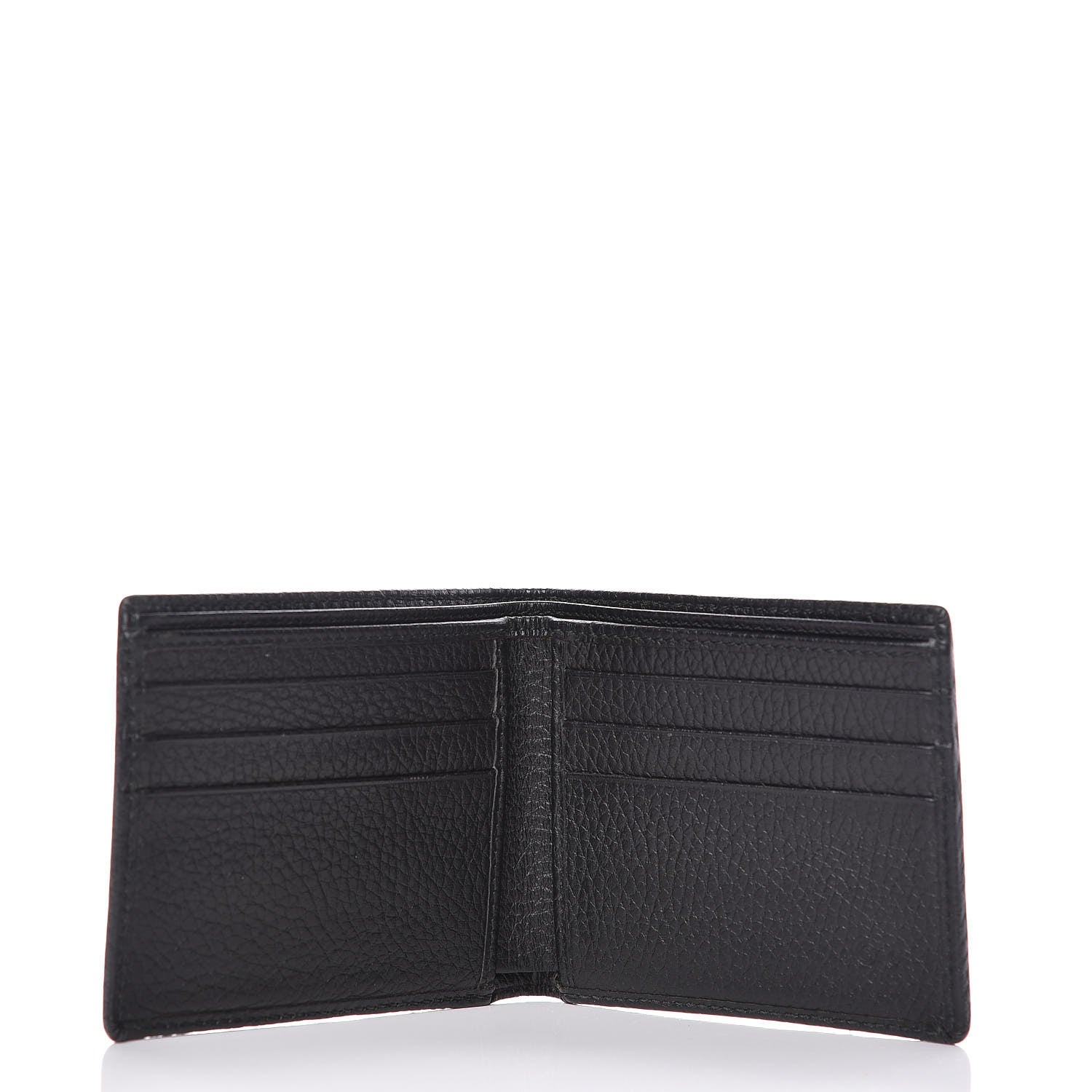 Gucci Monogram Mens Bi-Fold Wallet Black 5 of 9