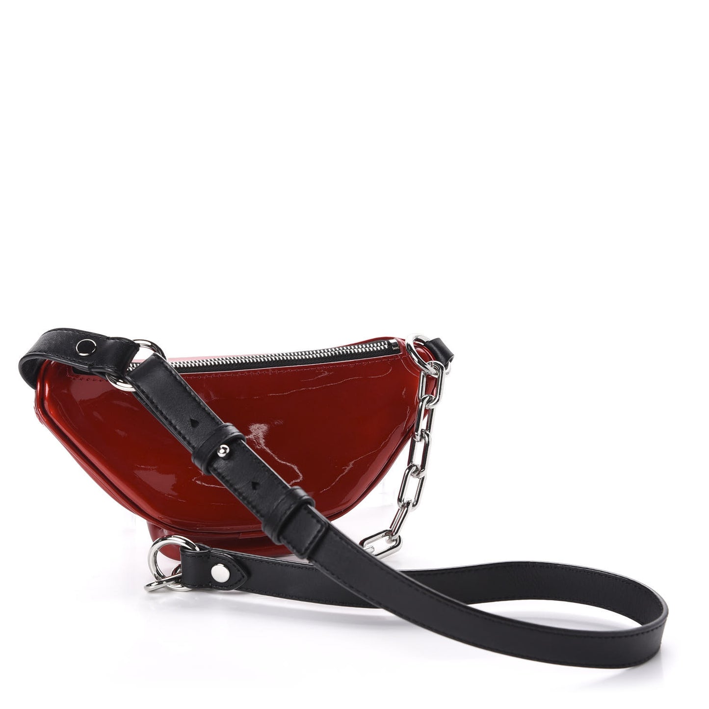Patent Attica Mini Belt Bag Red