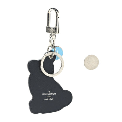 Louis Vuitton Calfskin Dog Bag Charm Key Holder 2 of 3