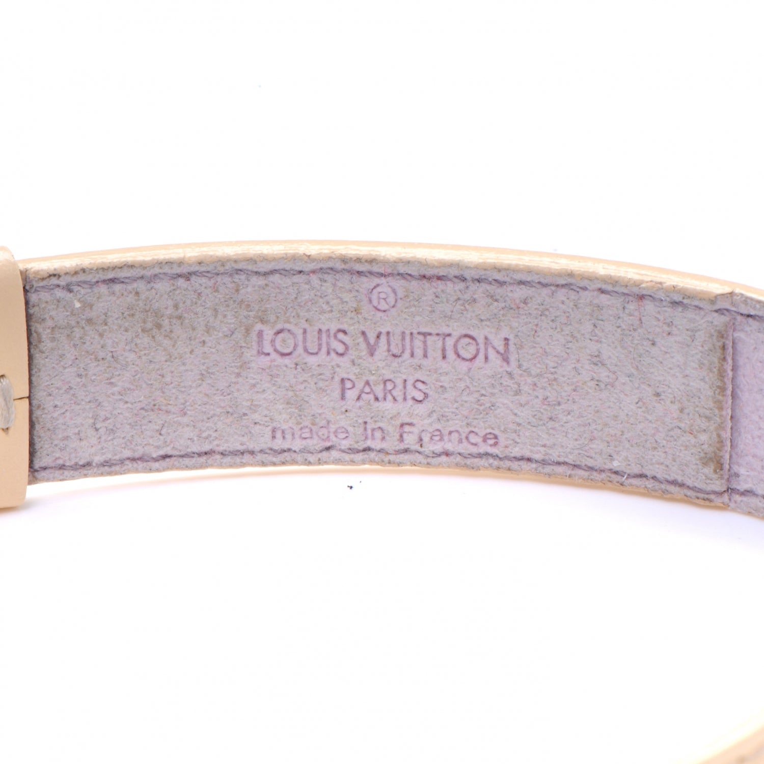 Louis Vuitton Mat Monogram Wish Bracelet Beige 3 of 6