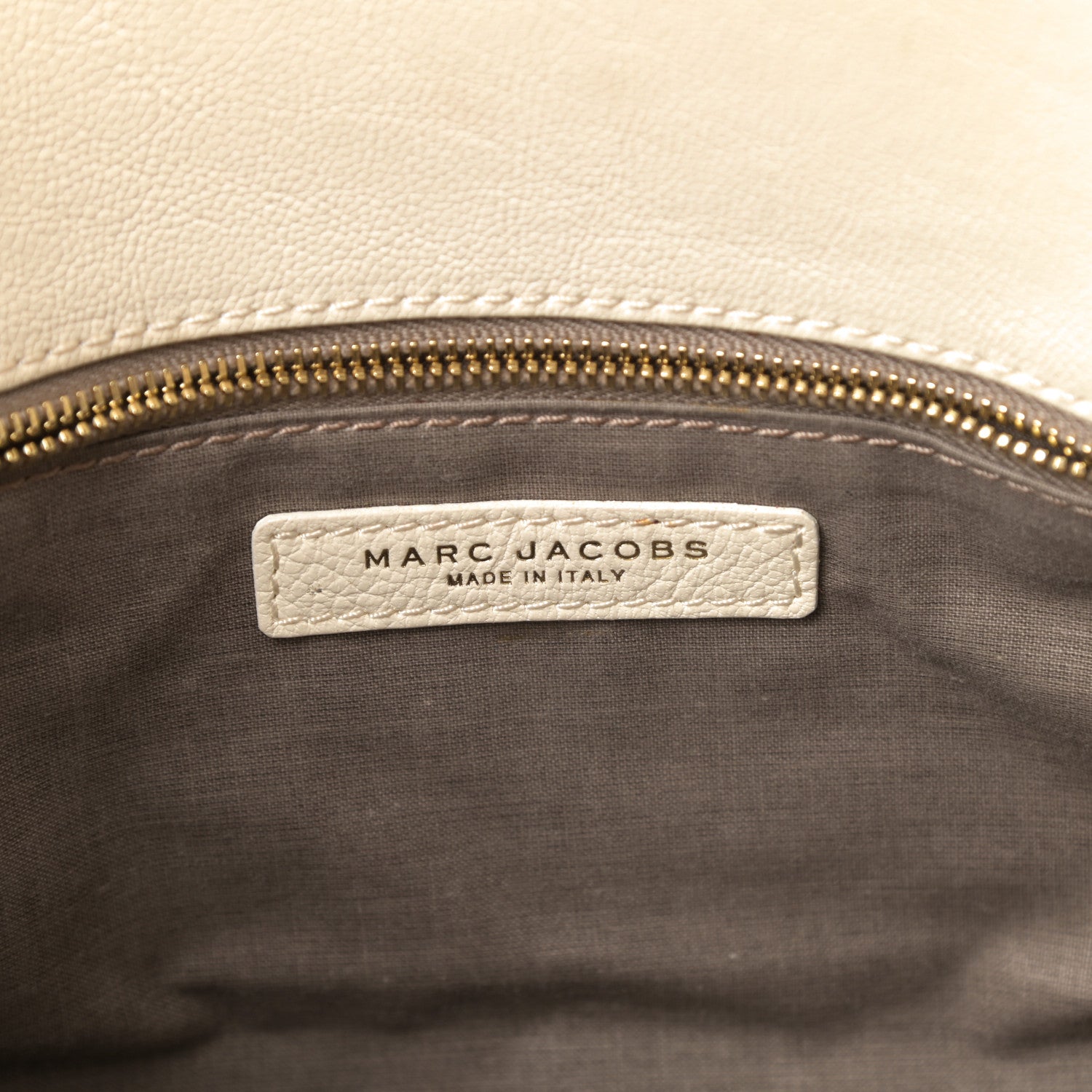 Marc Jacobs Calfskin Bal Harbour Satchel Eggshell 6 of 18