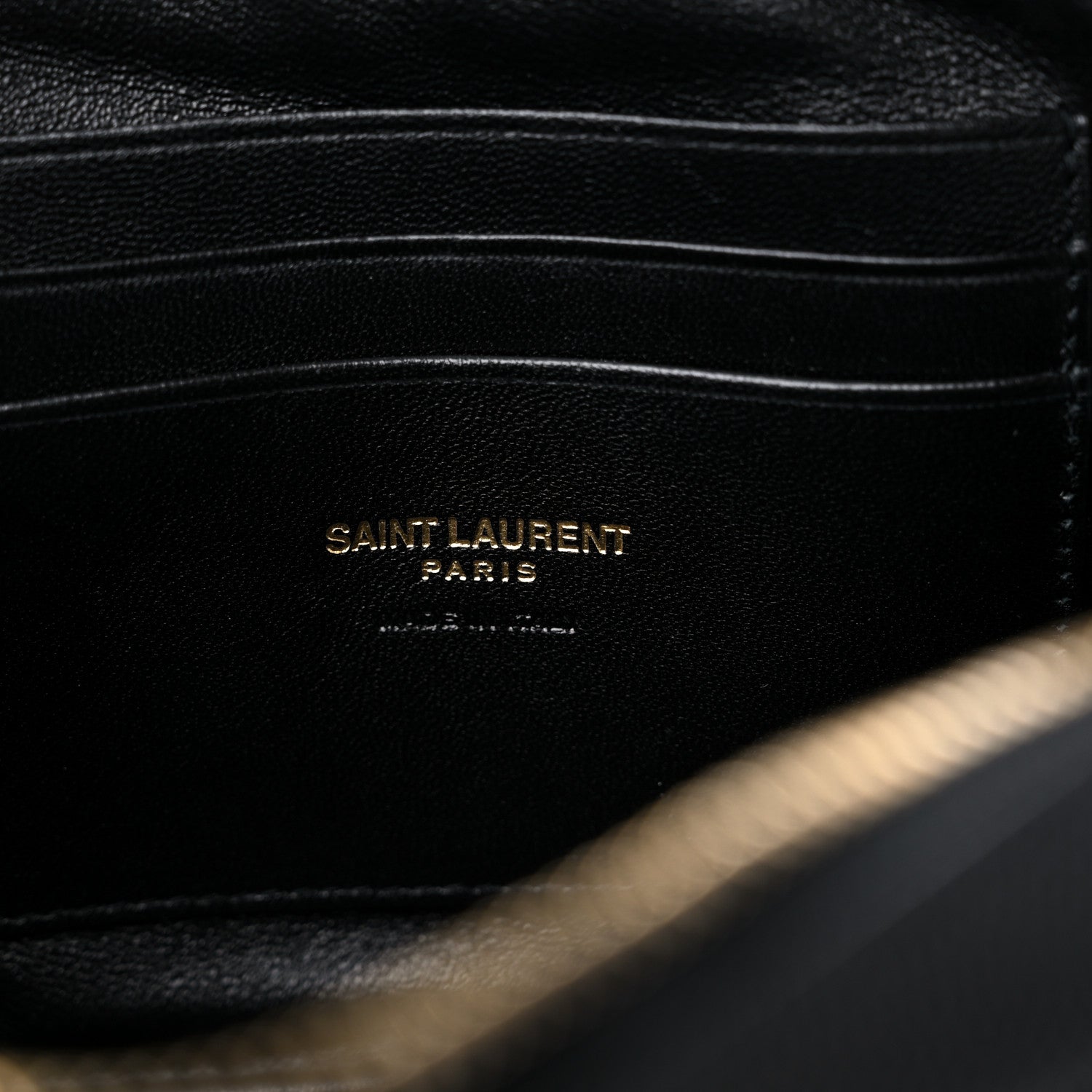 Saint Laurent Grain De Poudre Matelasse Monogram Mini Lou Camera Bag Black 7 of 9