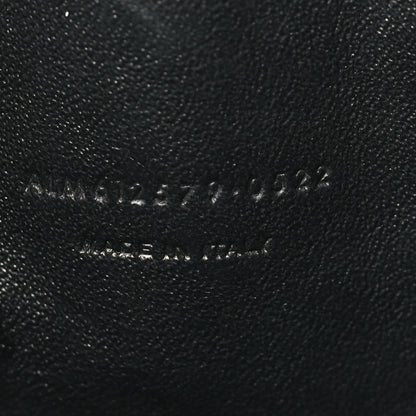 Saint Laurent Grain De Poudre Matelasse Monogram Mini Lou Camera Bag Dark Beige 7 of 11
