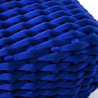 Tom Ford Woven Satin Medium 001 Chain Bag Electric Blue 14 of 14