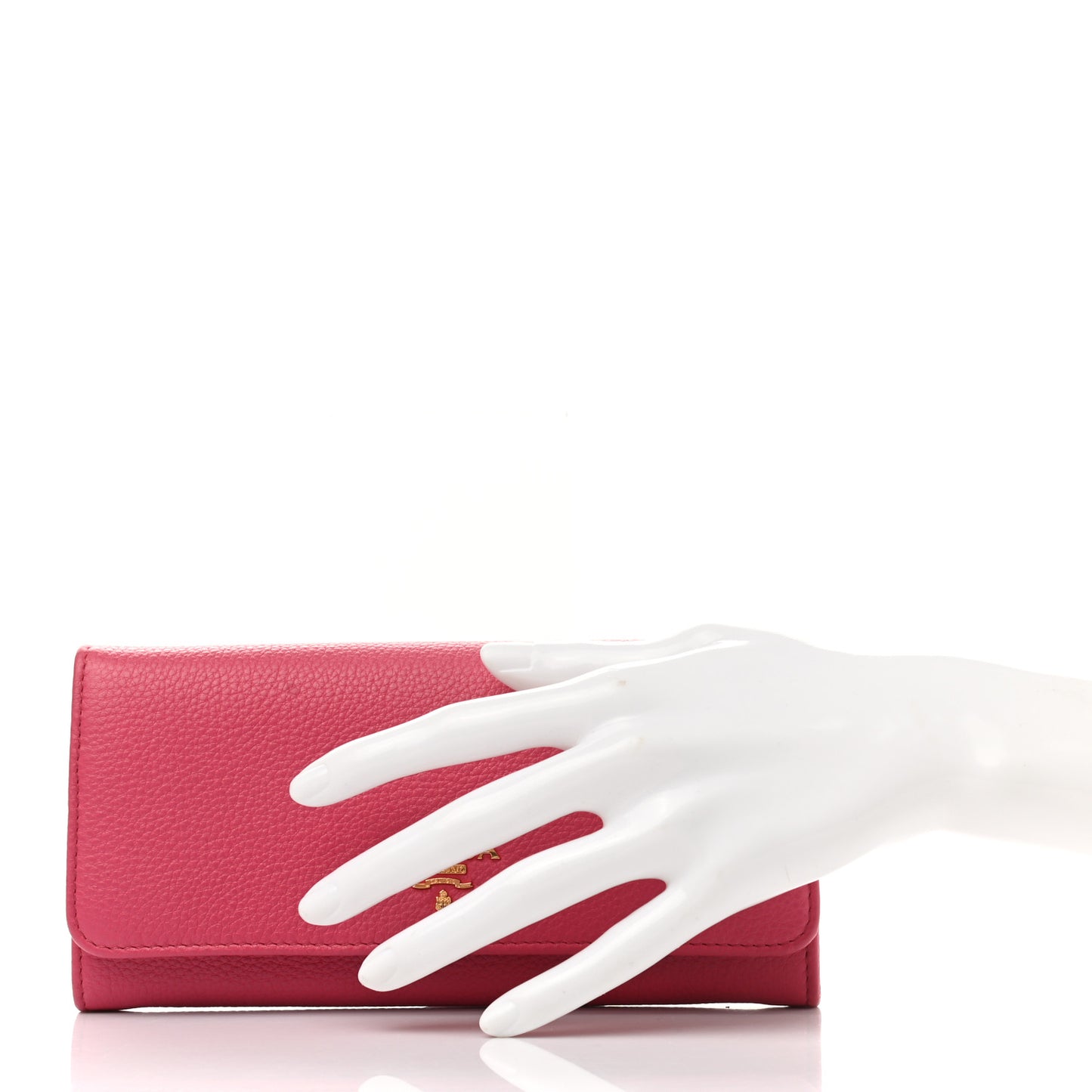 Vitello Phenix Continental Flap Wallet Peonia