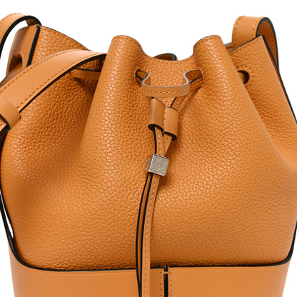 Loewe Calfskin Small Balloon Bucket Bag Yellow 7 of 9