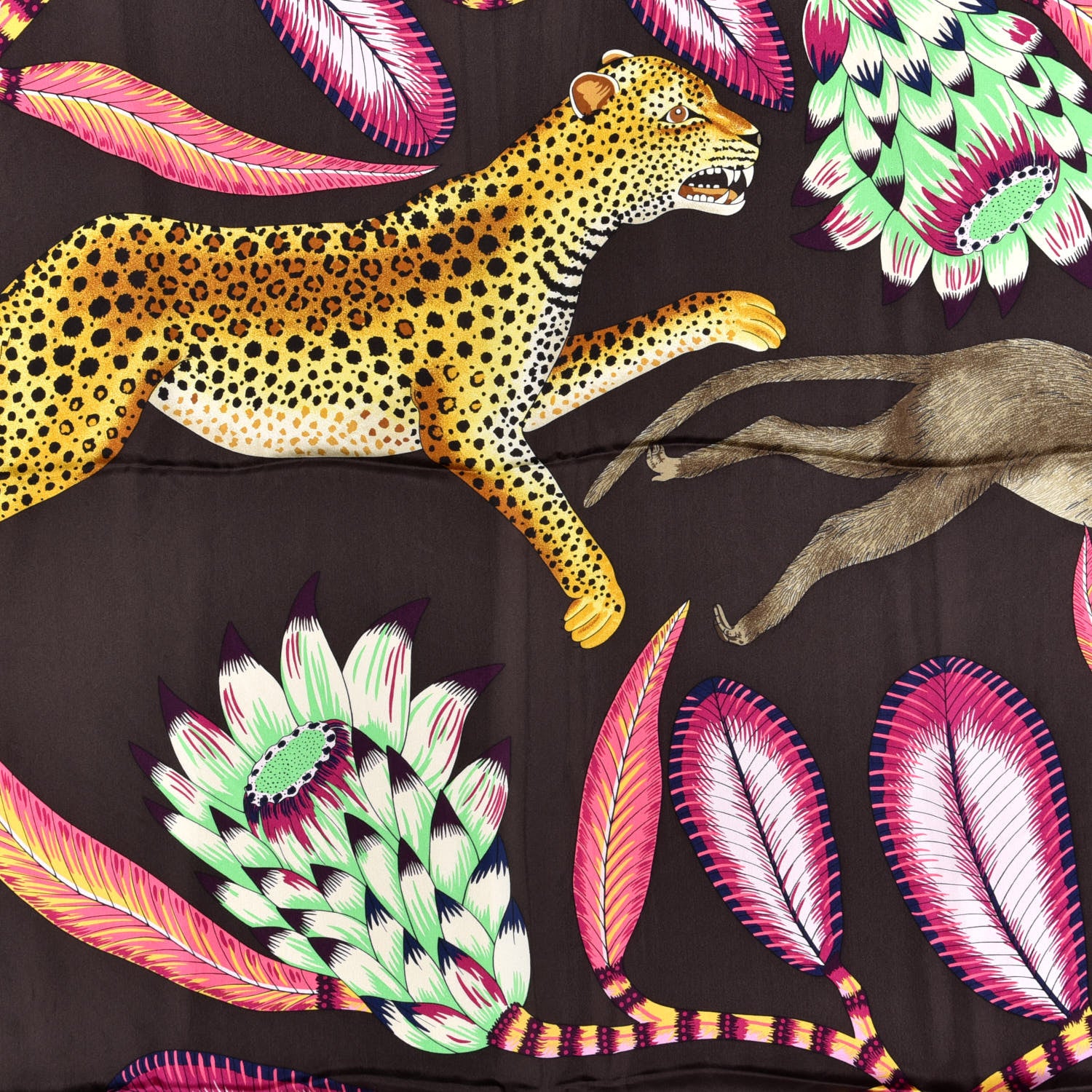 Hermes Silk The Savana Dance Shawl 140 2 of 6
