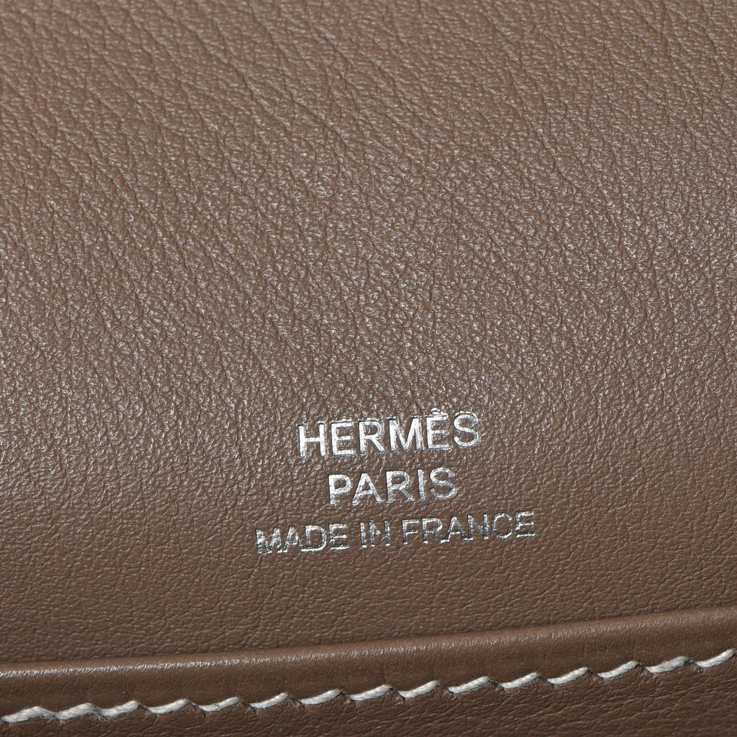 Hermes Swift Kelly Pochette Clutch Etoupe 13 of 20