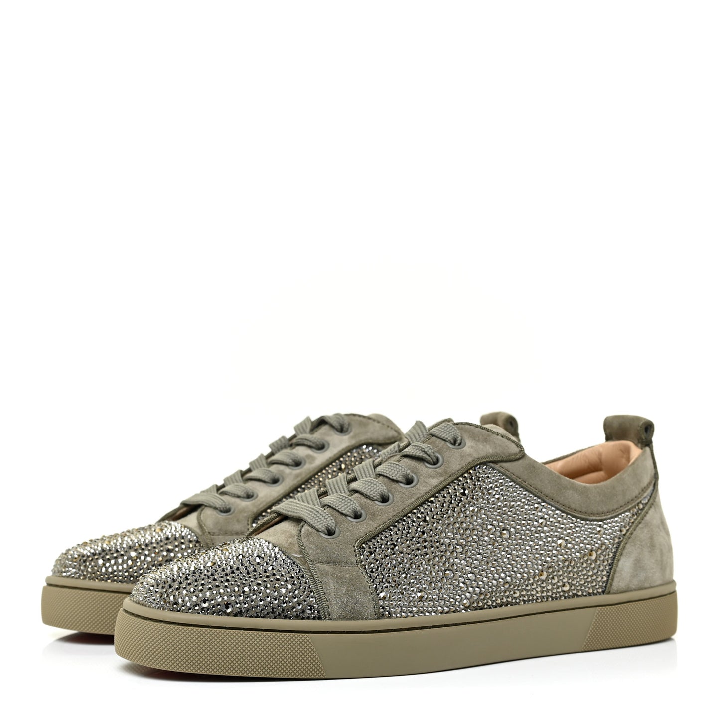 Strass Louis Junior Flat Sneakers 40.5 Grey