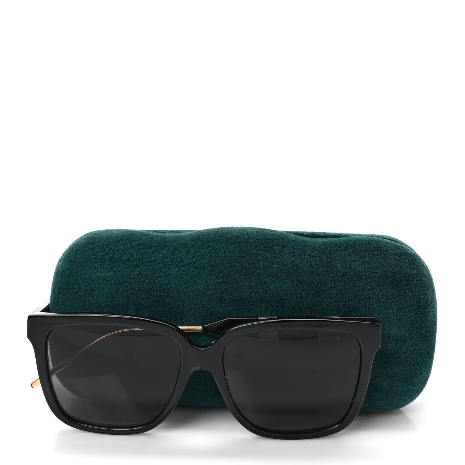 Gucci Acetate Square Sunglasses GG0599SA Black 8 of 8
