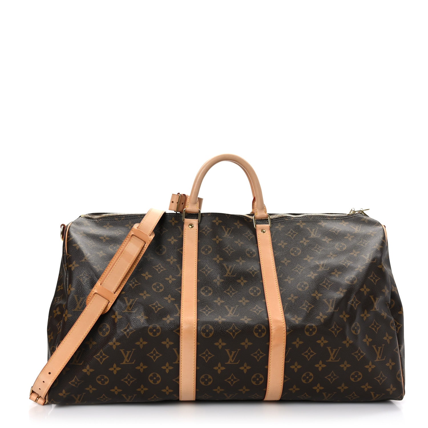 Louis Vuitton Monogram Keepall Bandouliere 55 1 of 12
