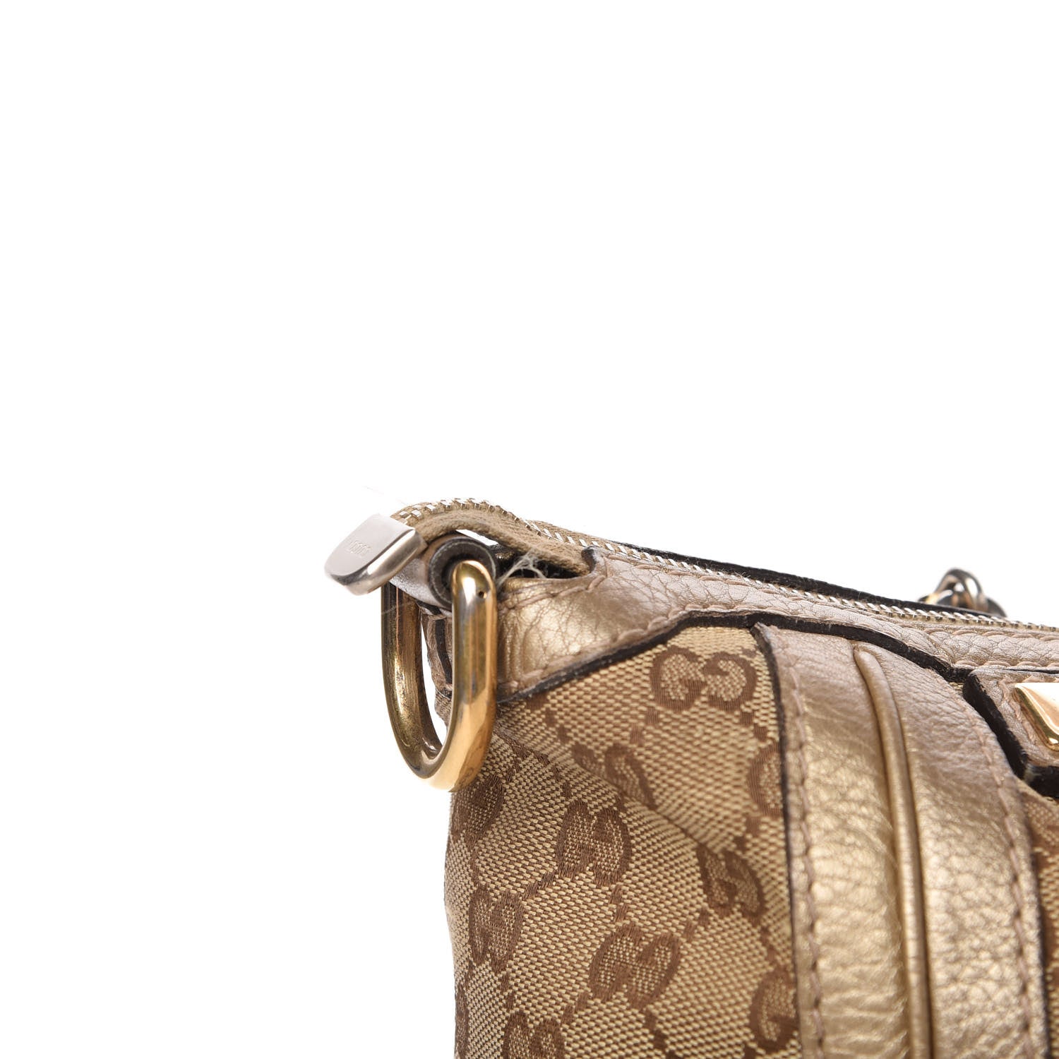 Gucci Monogram Medium Bella Tote Gold 12 of 20