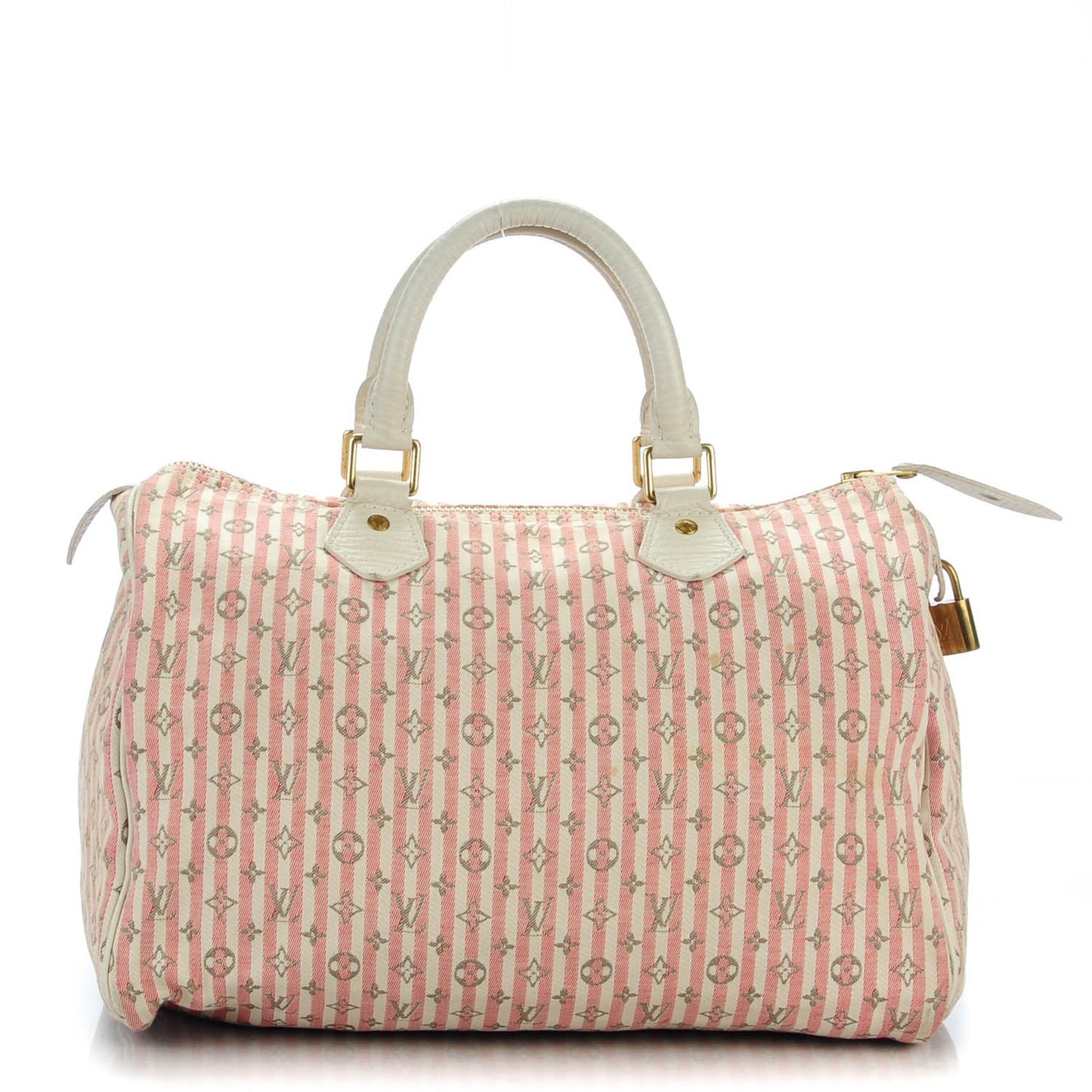 Mini Lin Croisette Speedy 30 Rouge