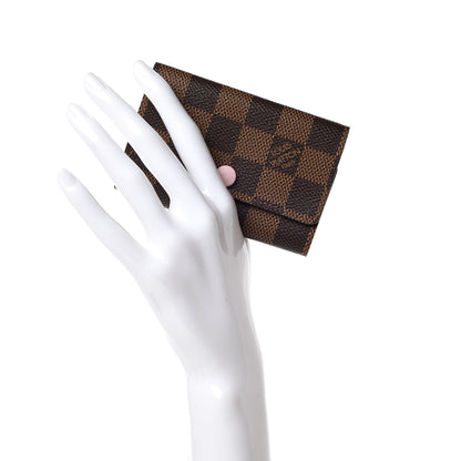Louis Vuitton Damier Ebene Multicles 6 Key Holder Rose Ballerine 2 of 7