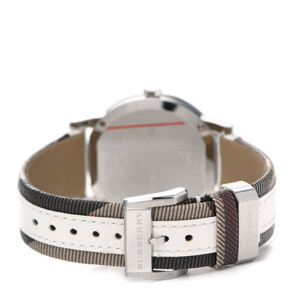 Burberry Stainless Steel Calfskin 39mm Quartz Watch BU9019 4 of 5