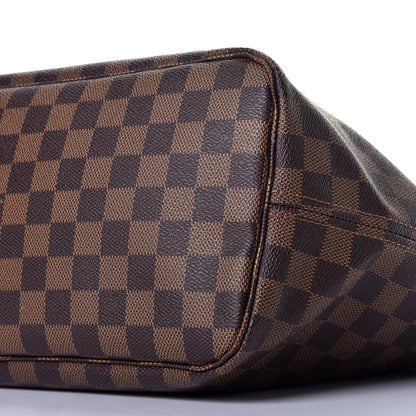 Louis Vuitton Damier Ebene Neo Neverfull MM Rose Ballerine 8 of 8